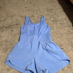 Altar'd State Kids Sky Blue Romper